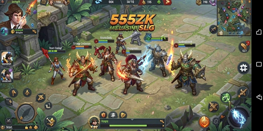 Gameplay menarik dan strategi mendalam dalam 555ZK.