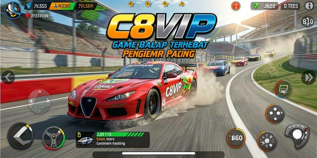 Gameplay menarik dari C8VIP yang menegangkan dan kompetitif.