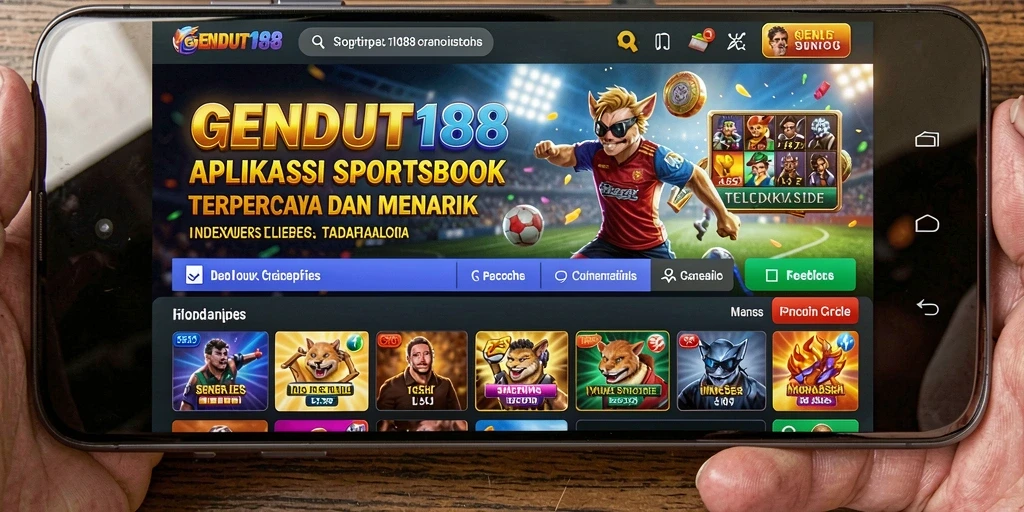 Tampilan gameplay taruhan olahraga yang dinamis di GENDUT188.