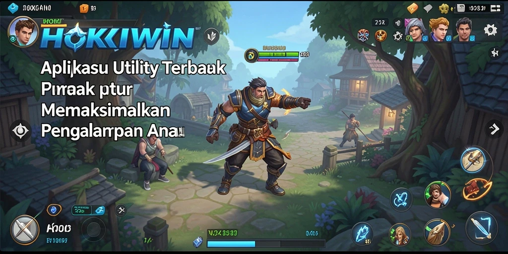 Tampilan antarmuka HOKIWIN yang modern dan fungsional.