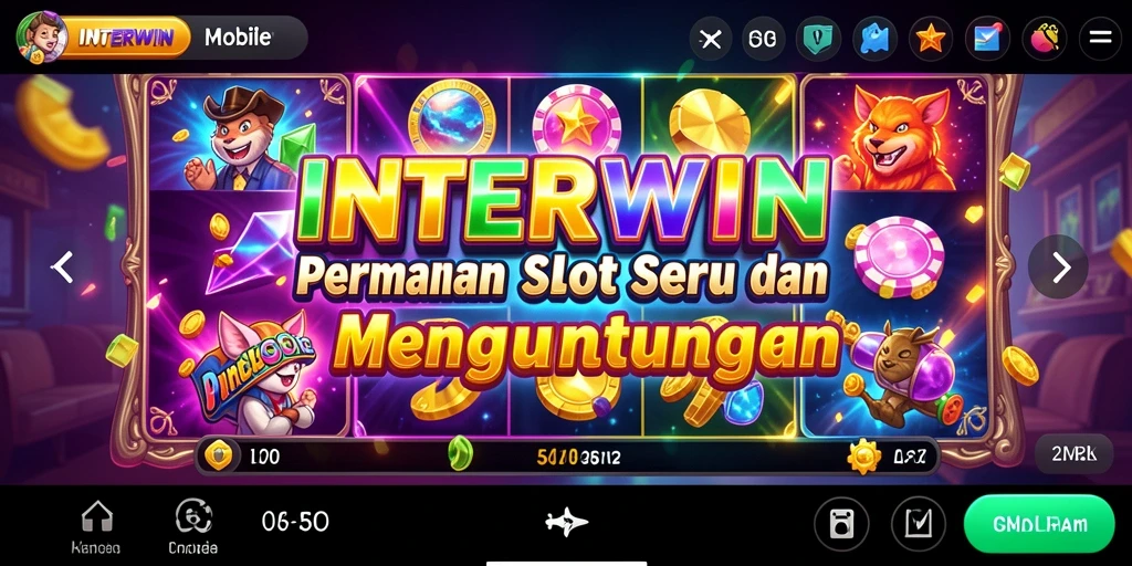 Gameplay menarik INTERWIN dengan tema slot yang beragam.