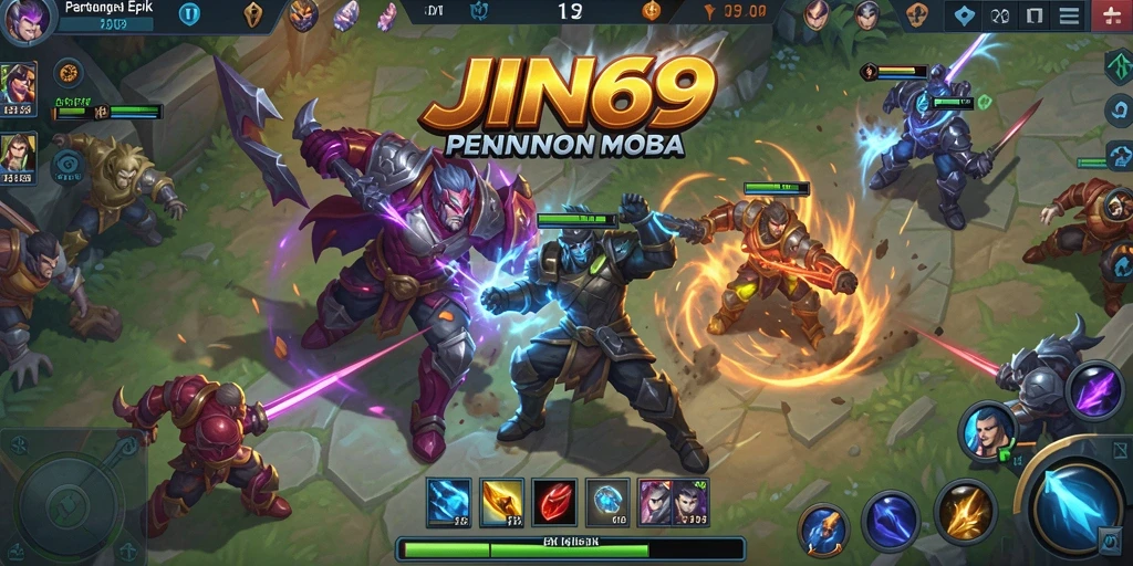 Gameplay seru dan karakter unik dalam JIN69.