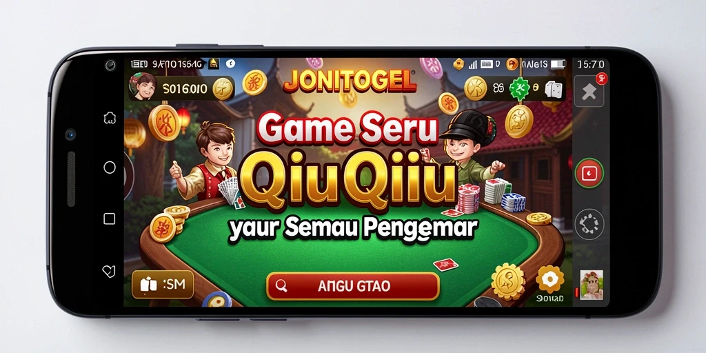 Tampilan gameplay menarik dari JONITOGEL QiuQiu.