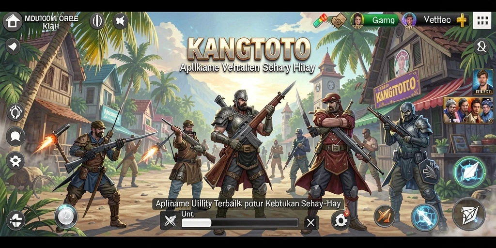 Tampilan antarmuka KANGTOTO yang modern dan user-friendly.