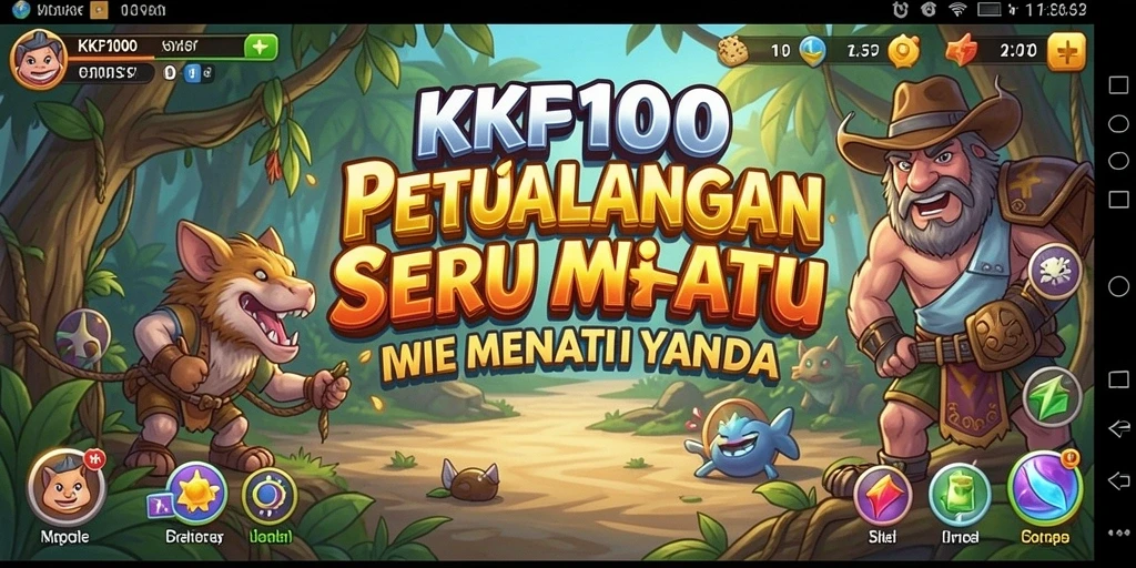 Screenshot menampilkan gameplay seru dalam petualangan KPK100.