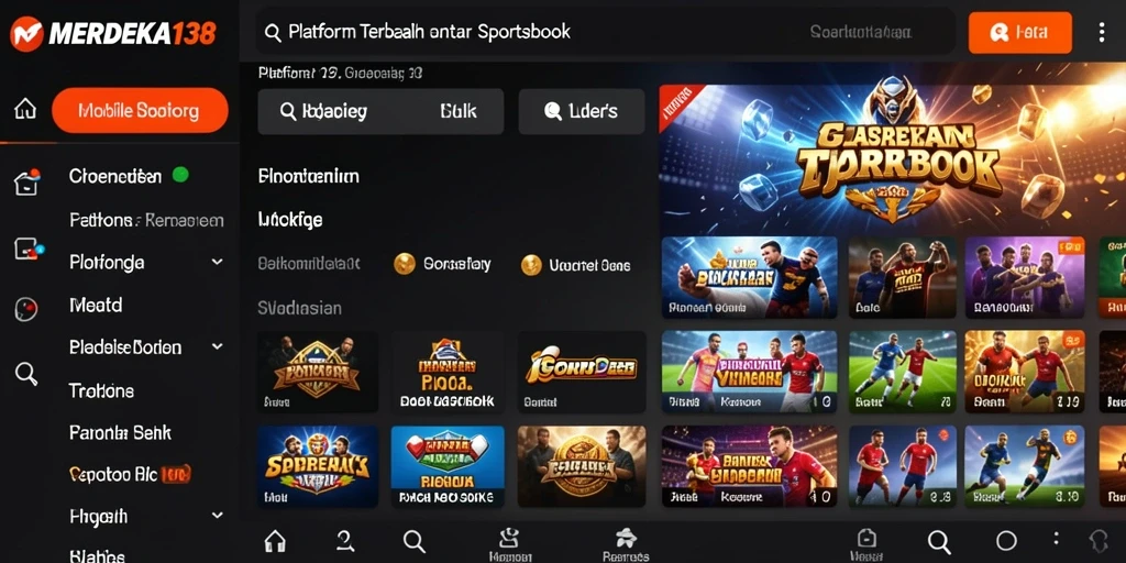 Tampilan gameplay interaktif yang menarik untuk pengguna sportsbook.