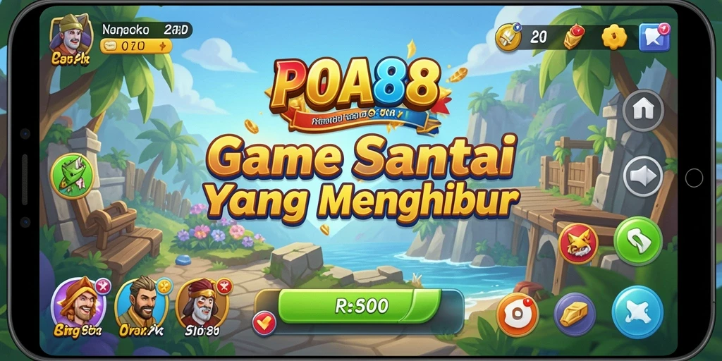 Tampilan gameplay POA88 yang menghibur dan menyenangkan.