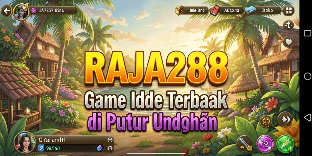 Tampilan gameplay RAJA288 yang menarik dan seru dalam membangun kerajaan Idle.