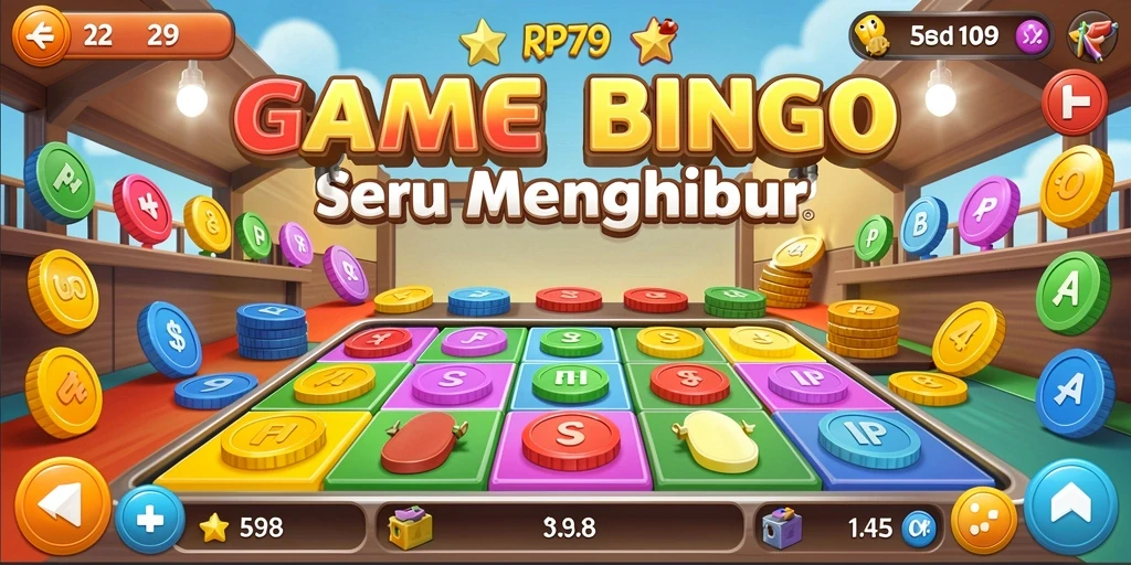 Tampilan gameplay menarik dari RP79 yang penuh warna.