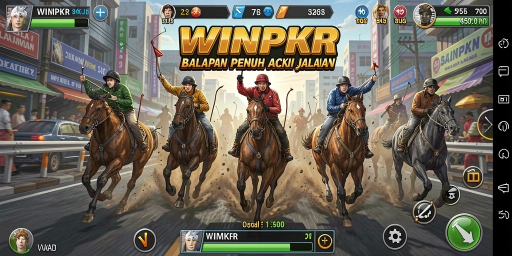 Gameplay balapan cepat dengan mobil sport yang memukau.